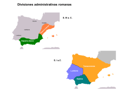 División administrativa y desequilibrios regionales