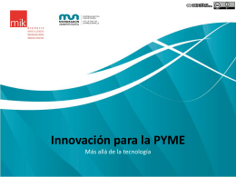 Innovación - MBA & Educación Ejecutiva