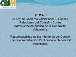 Consell”. - Sindicato Médico de la Comunidad Valenciana CESM-CV.