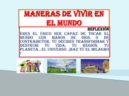 Prepostal-MANERAS-DE-VIVIR-EN-EL-MUNDO