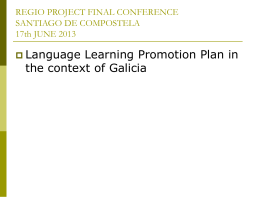 Foreign Language Learning Plan