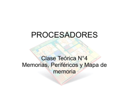memoria - UIS Procesadores 2008