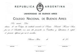 Premio Monner Sanz Completo - Colegio Nacional de Buenos