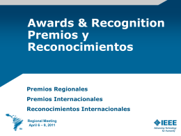 Awards & Recognition (Hugh Rudnick - R