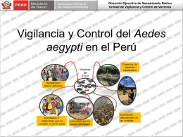 9 MF Situación Vigilancia y Control vectorial Peru 2013