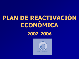 Plan de Reactivación Económica 2002-2006