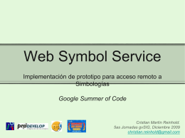Web Symbol Service