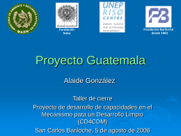 Progress in Guatemala