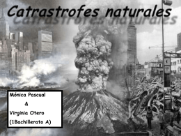 Catastrofes Naturales