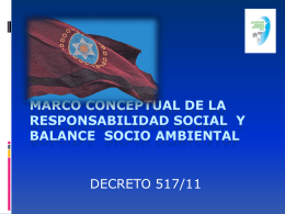 BALANCE SOCIOI AMBIENTAL - Consejo Profesional de Ciencias