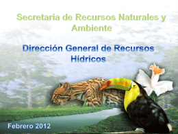 Legislacion-Recursos-Hidricos-Director SERNA