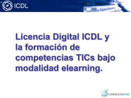 Licencia Digital ICDL