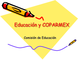 Educación - Coparmex