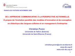 1. - Université de Poitiers