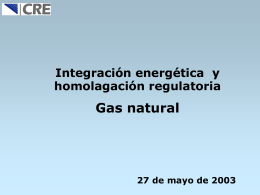 Interconexión en el mercado de gas natural