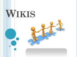 Wikis - Magister
