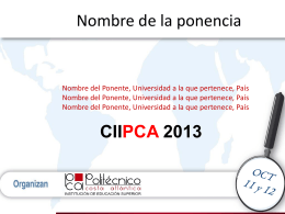 Descargar archivo Posters-Competition CIIPCA 2013