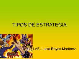 TIPOS DE ESTRATEGIA - administración utim