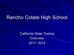 State Test results