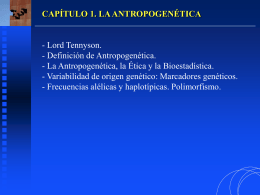 01-Antropogenética I