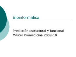 Bioinformática - Molecular Modeling and Bioinformatics Group