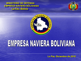 La Empresa Naviera Boliviana