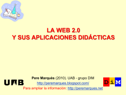 MODELOS DIDÁCTICOS - Web de Pere Marquès