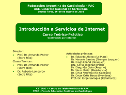 Introducción a servicios de Internet
