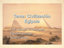 la antigua civilizacion de egipto