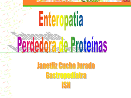 Gastroenteropatía Perdedora de Proteínas