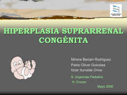 hiperplasia suprarrenal congénita - EXTRANET
