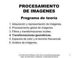 Tema 4, curso del prof. Ginés García Mateos