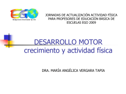 Motricidad - Profesor Parra EDF