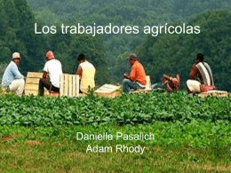 Los trabajadores agrícolas
