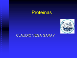 Clase04 - Proteinas - Liceo Francisco Coloane, Castro Chiloé