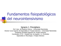 Urgencias neurológicas - Sociedad de Medicina Interna de Buenos