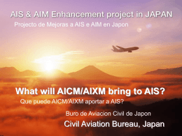 What will AICM/AIXM bring to AIS?