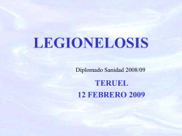 Legionelosis - ics