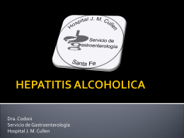 hepatitis alcoholica - Asociación de Gastroenterología y Endoscopía
