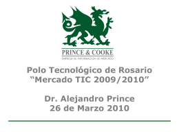 Presentación 26/03 - Polo Tecnológico Rosario