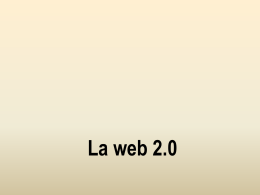La web 2.0