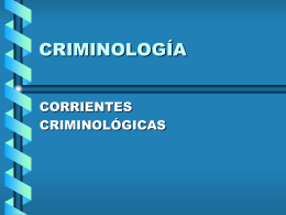 Criminología - Justicia Forense