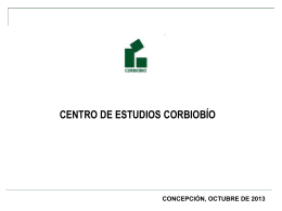 CENTRO DE ESTUDIOS CORBIOBÍO, OCTUBRE