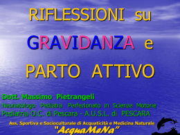 IL PARTO ATTIVO - Dott. Massimo Pietrangeli