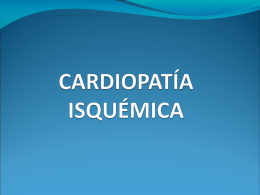 Cardiopatia isquemica - Aula-MIR