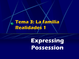 s possession powerpoint