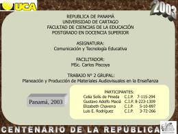 to file - Módulo de Tecnología Educativa, Profesor Carlos