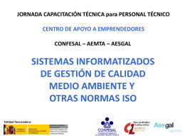 ISO 9001 - Confesal
