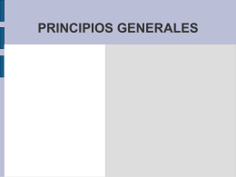 PRINCIPIOS GENERALES