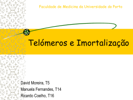Telómeros e Imortalização - Medicina
